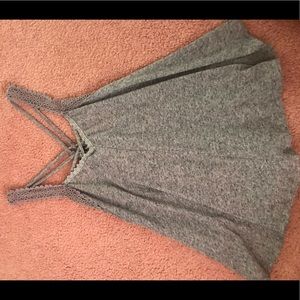 Gray tank top